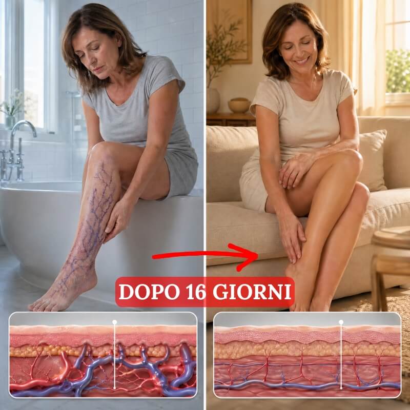 Prima e dopo Venature – risultati dopo 16 giorni